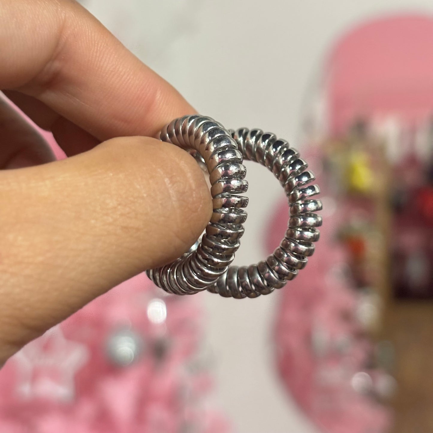 Arracadas Cuerda Teléfono