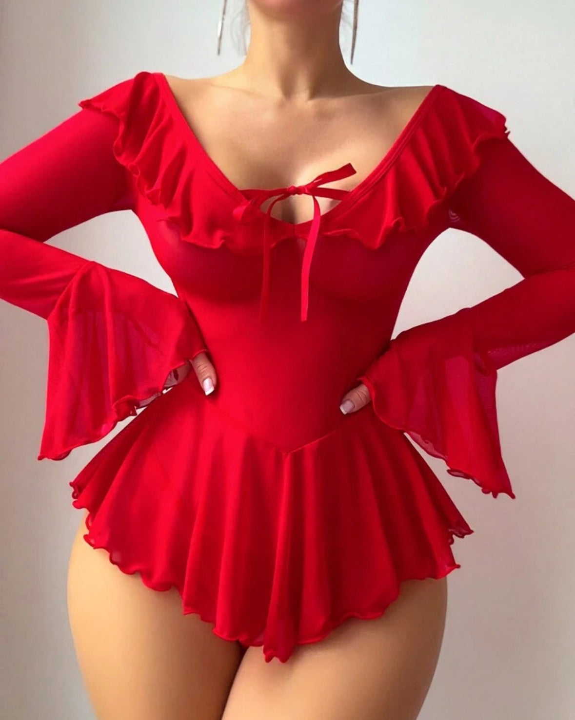 Babydoll Butterfly Rojo