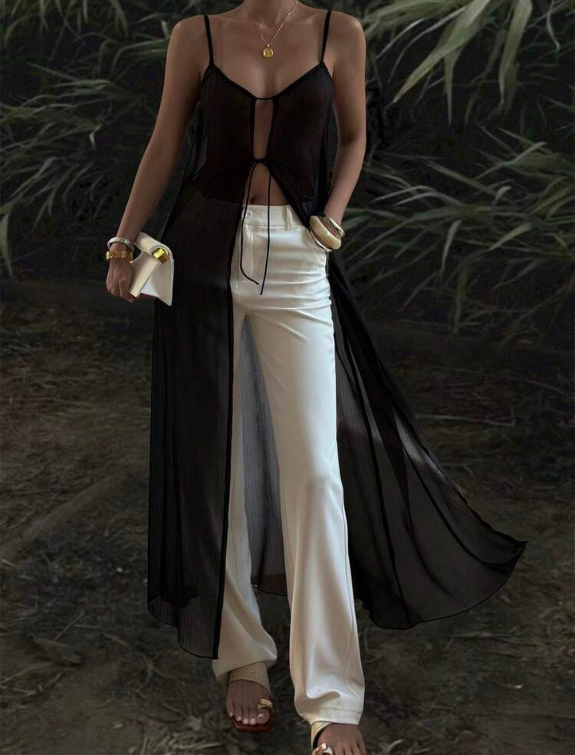 Sobrepuesto Organza