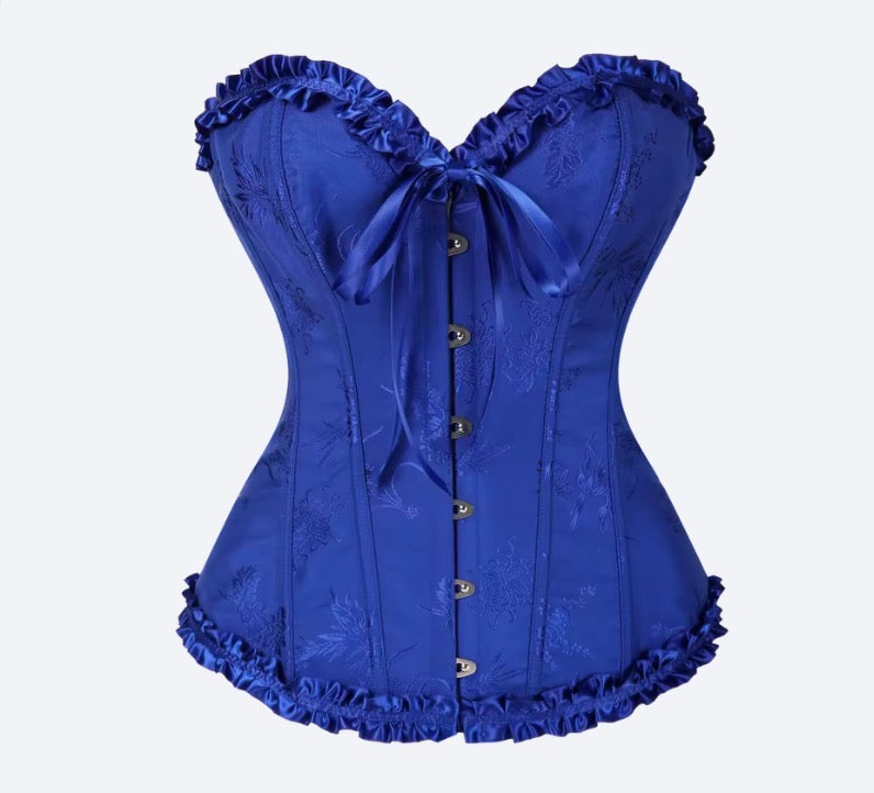 Corset Palacio Azul Rey Liso