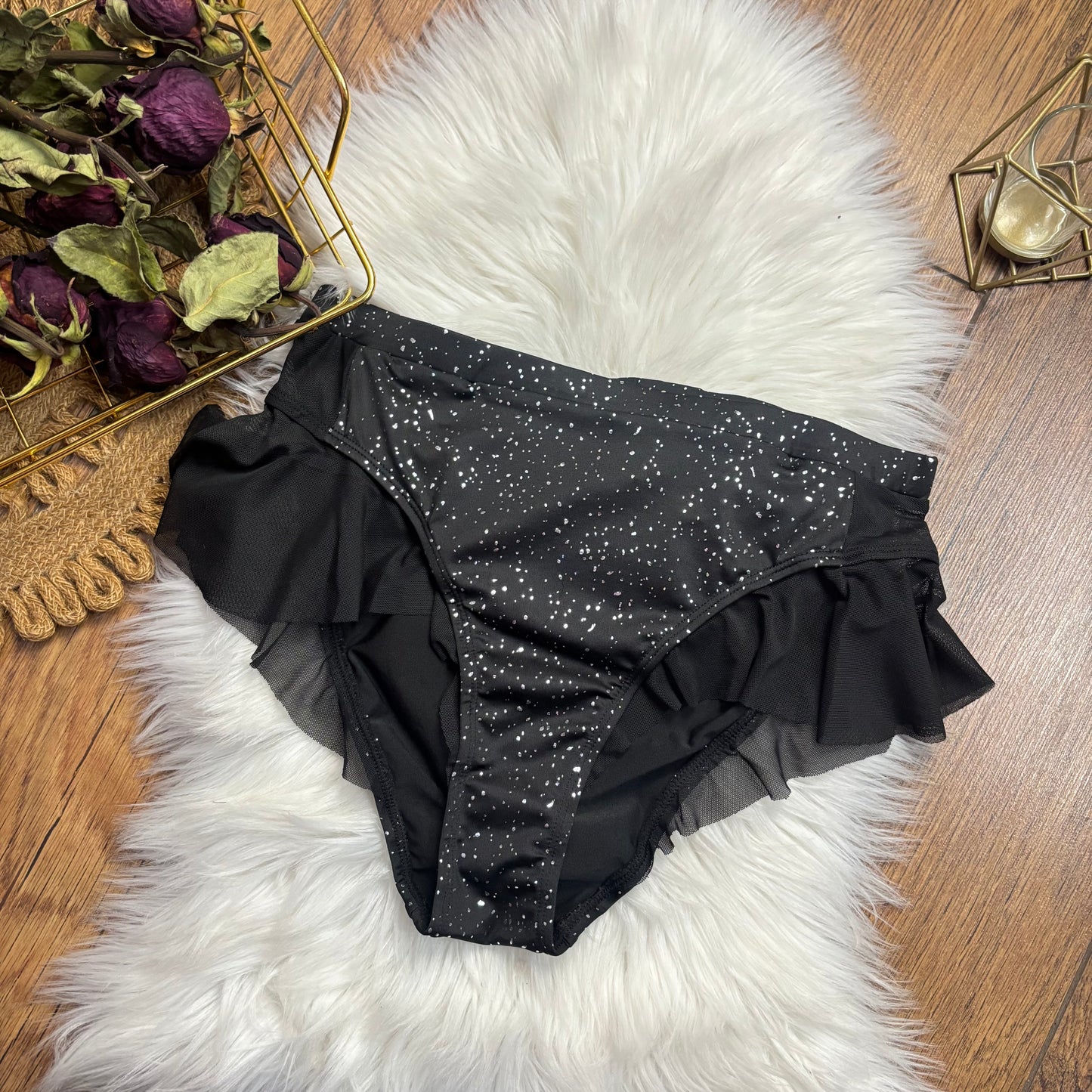 Short Glitter Faldita