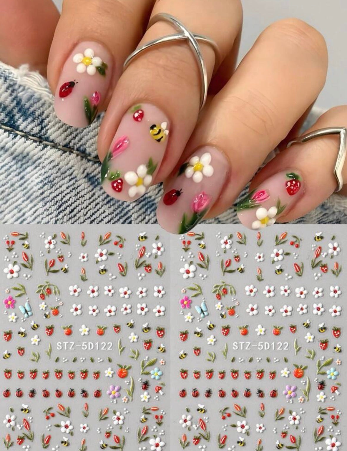 Stickers Uñas Catarinas