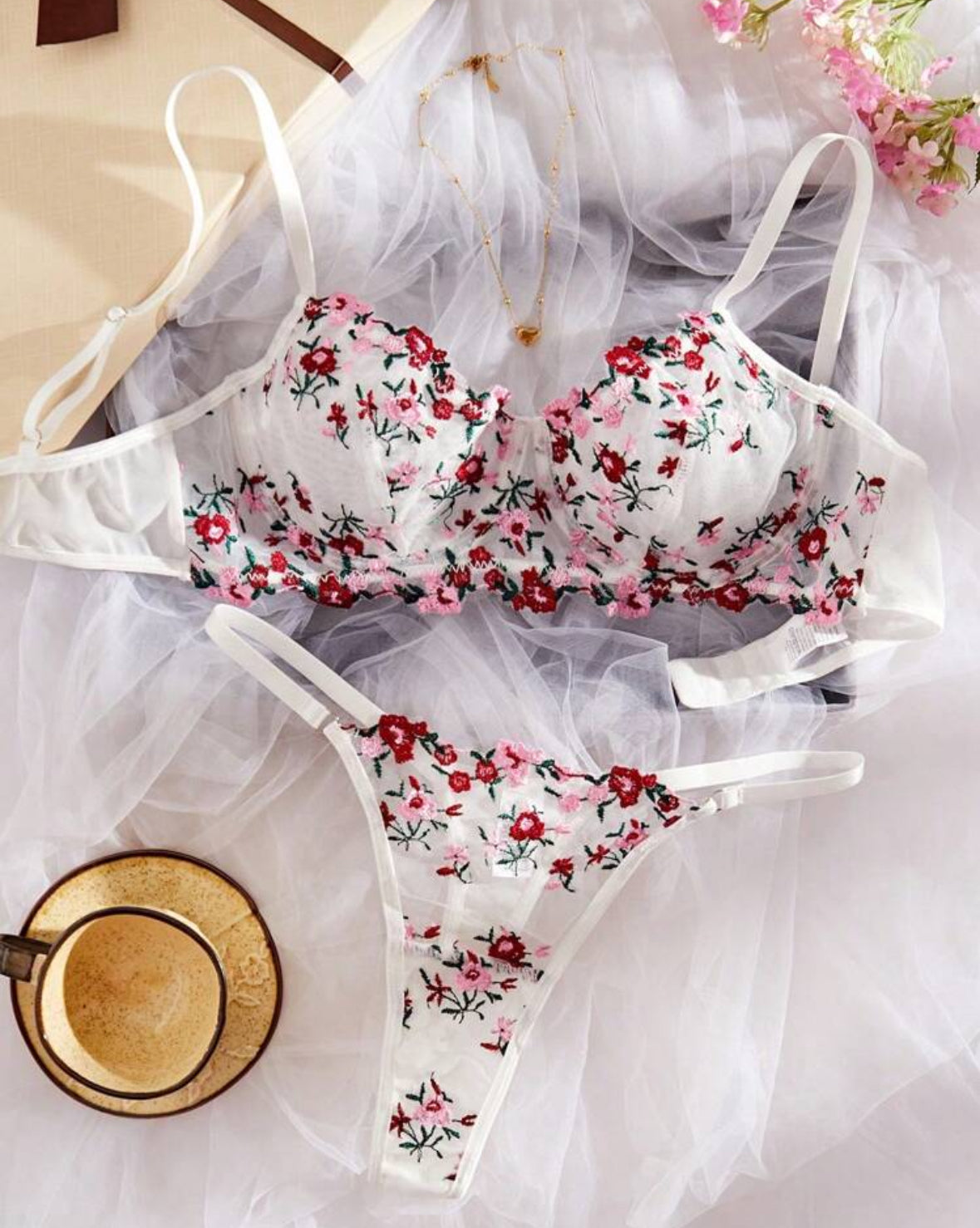 Lencería Sonia Blanca