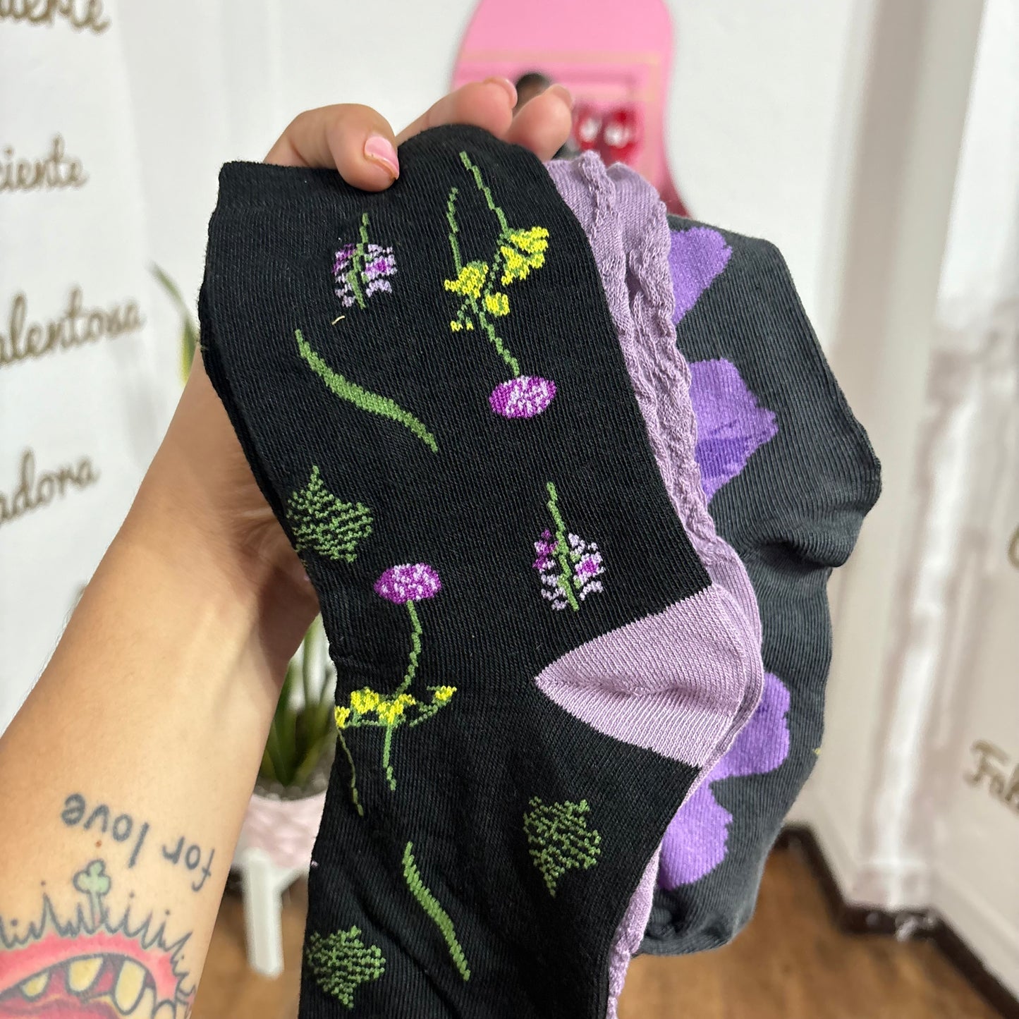Calcetas Malva