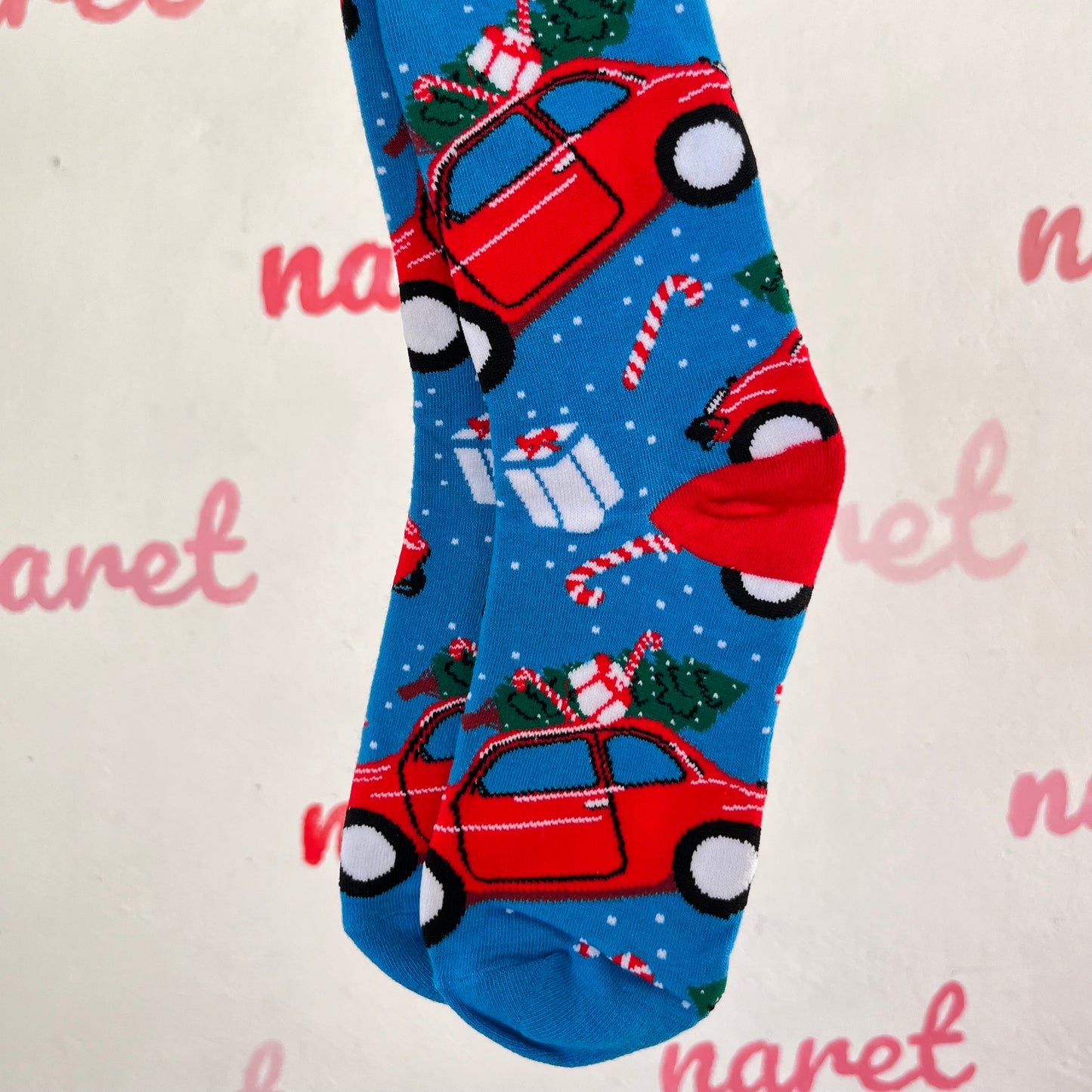 Calcetas Carro Navideño