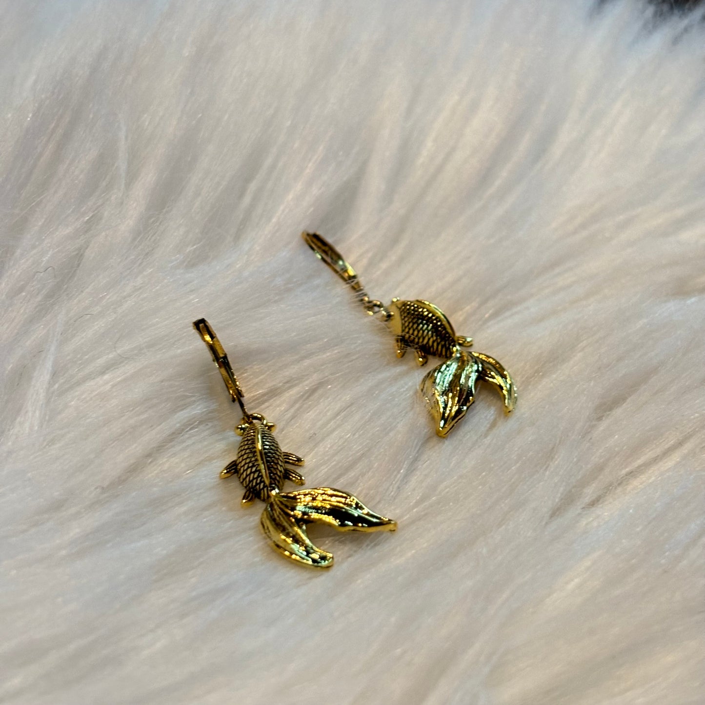 Aretes Pez Dorado