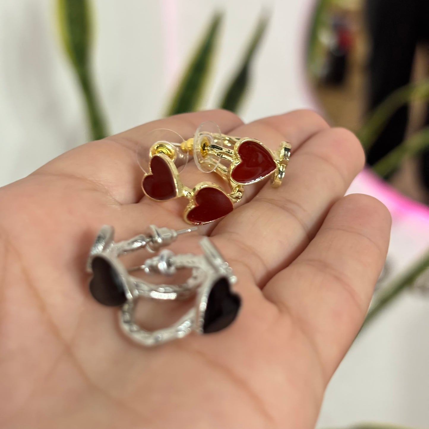 Arracadas Doble Corazón