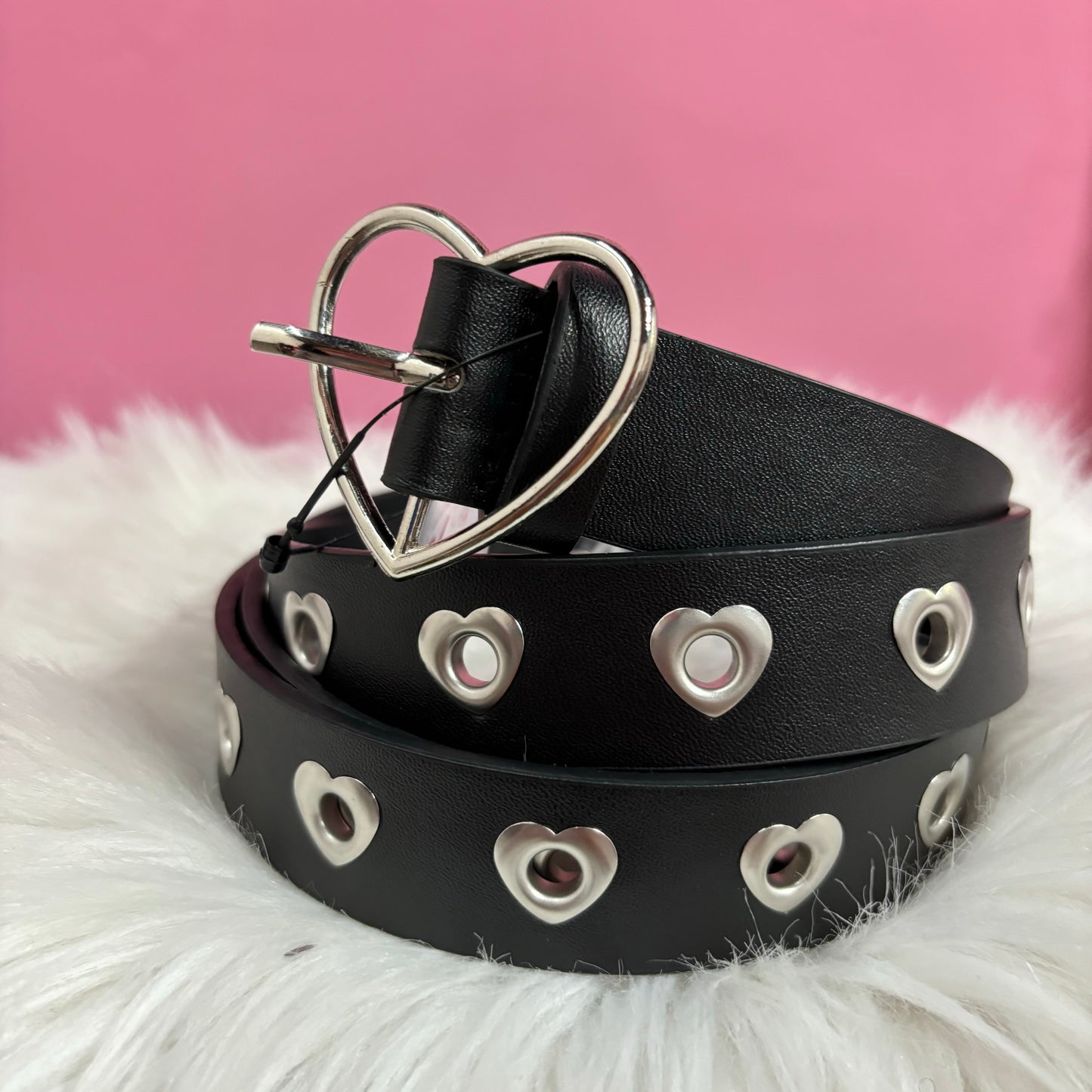 Cinturón Estoperoles Corazones