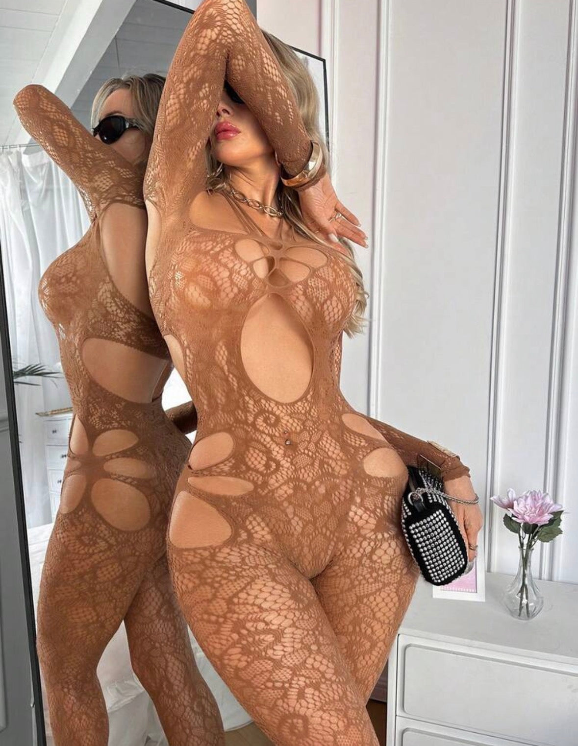 Body Stocking Amaranto