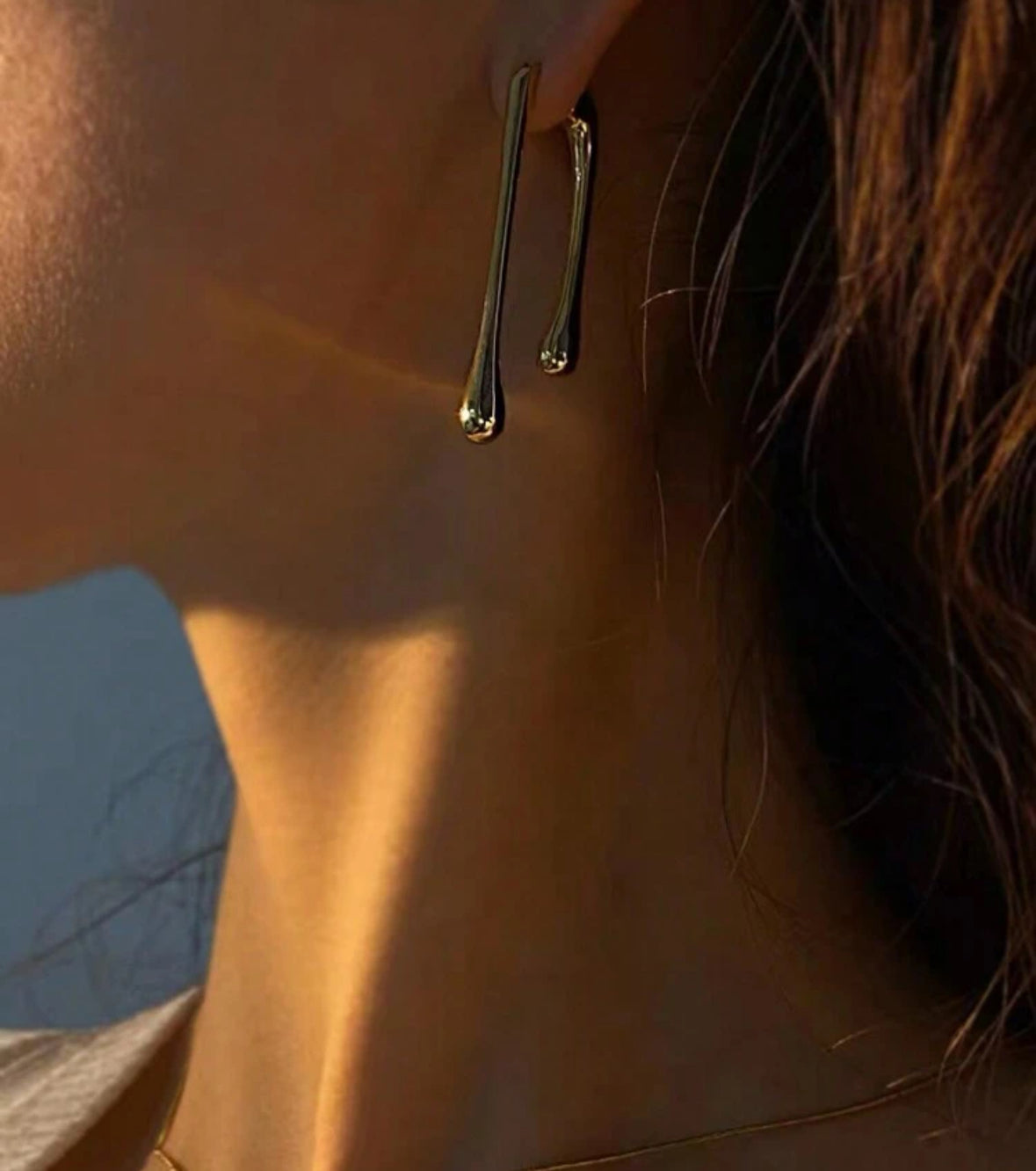 Aretes Irregulares Lágrima