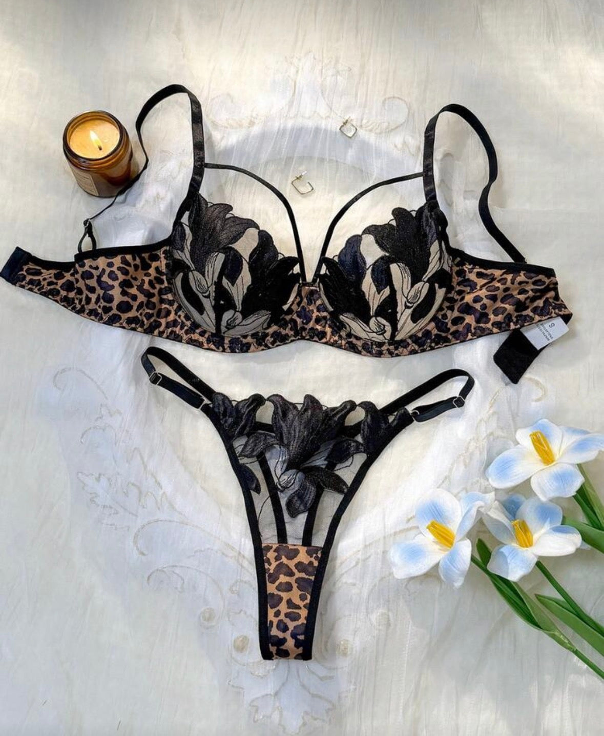 Lencería Wendy Animal Print