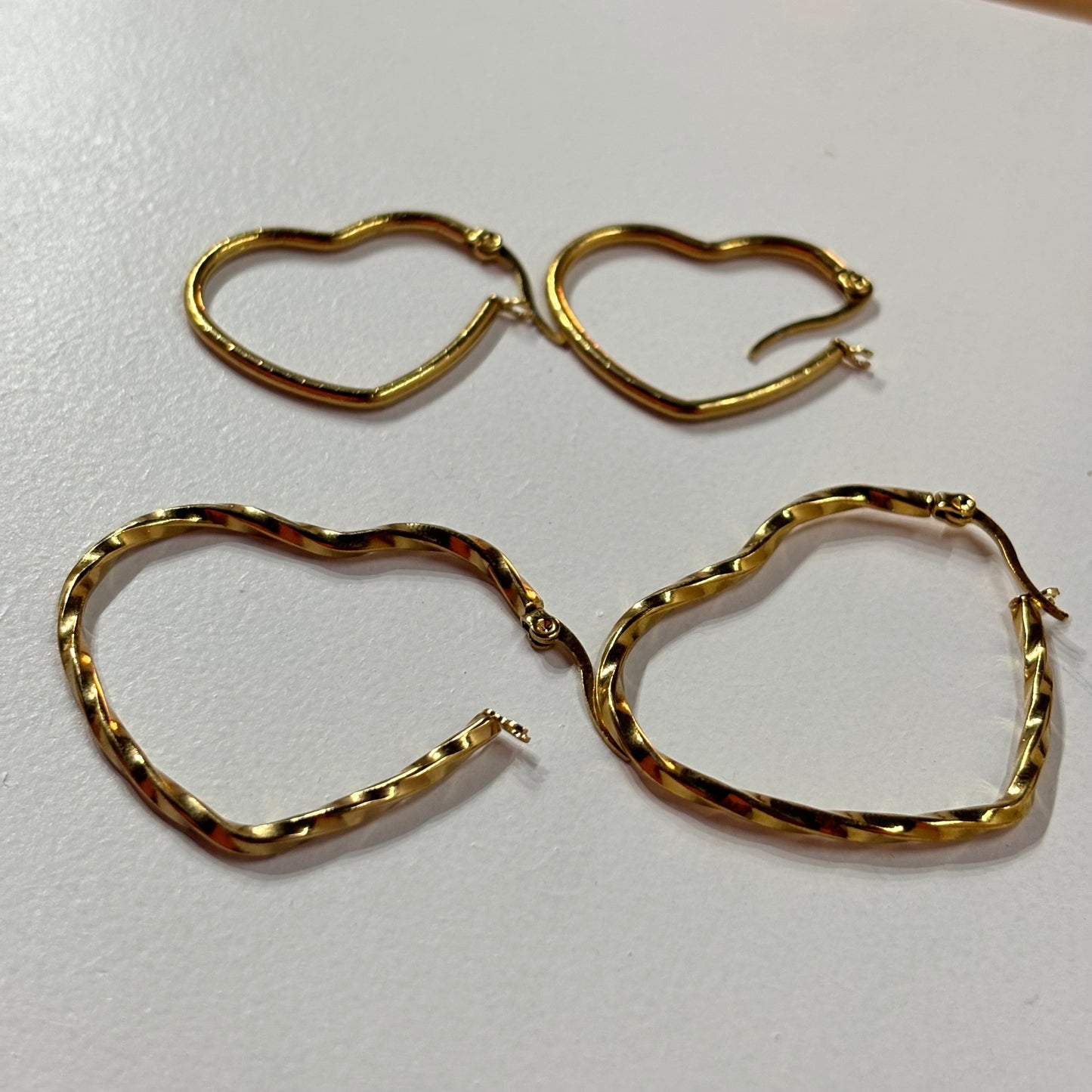 Arracadas Corazón Acero