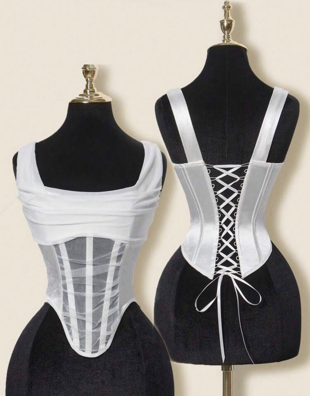 Corset Lady Blanco