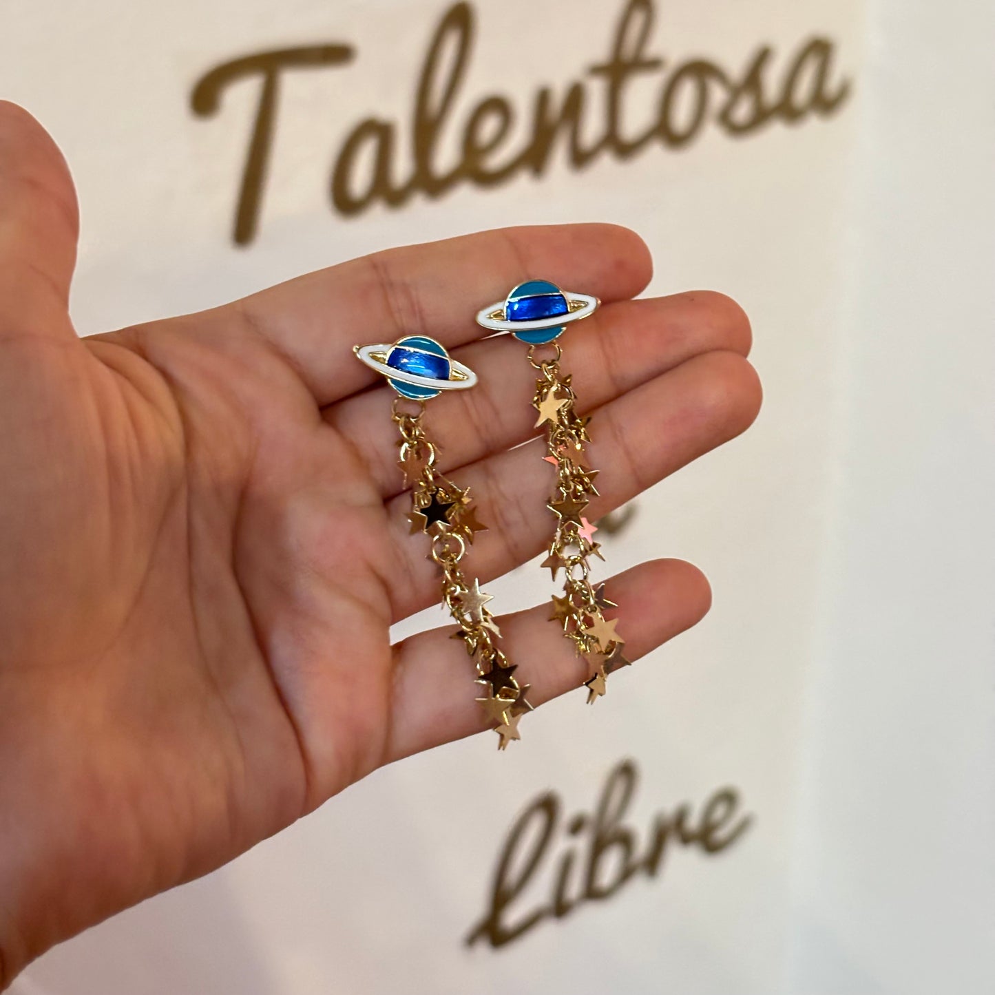 Aretes Lluvia de Estrellas