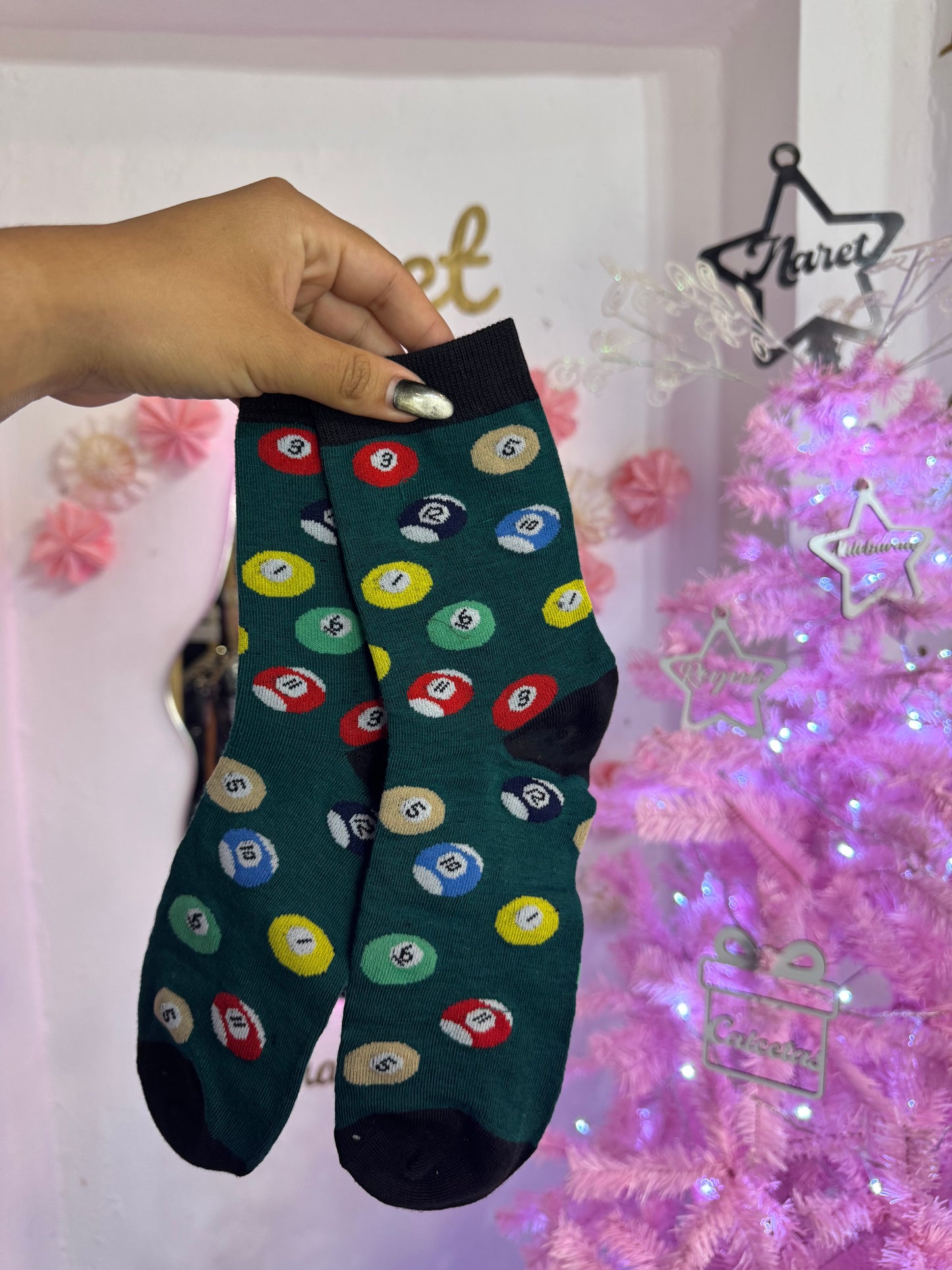 Calcetas Bolas de Billar