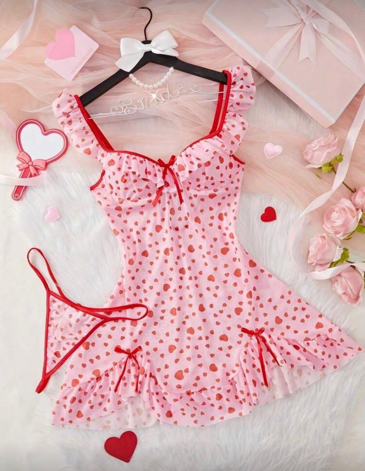 Babydoll San Valentín