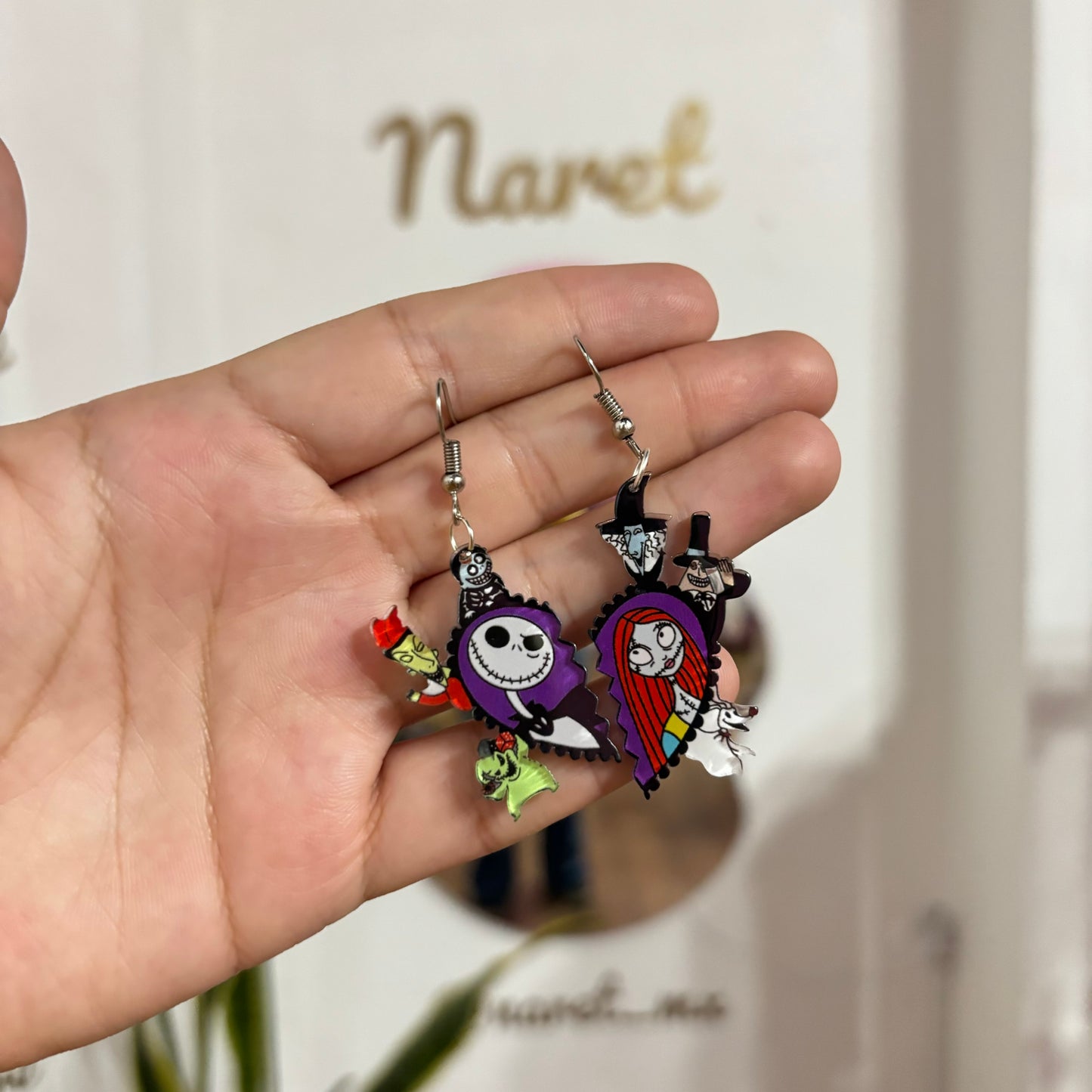 Aretes Jack y Sally