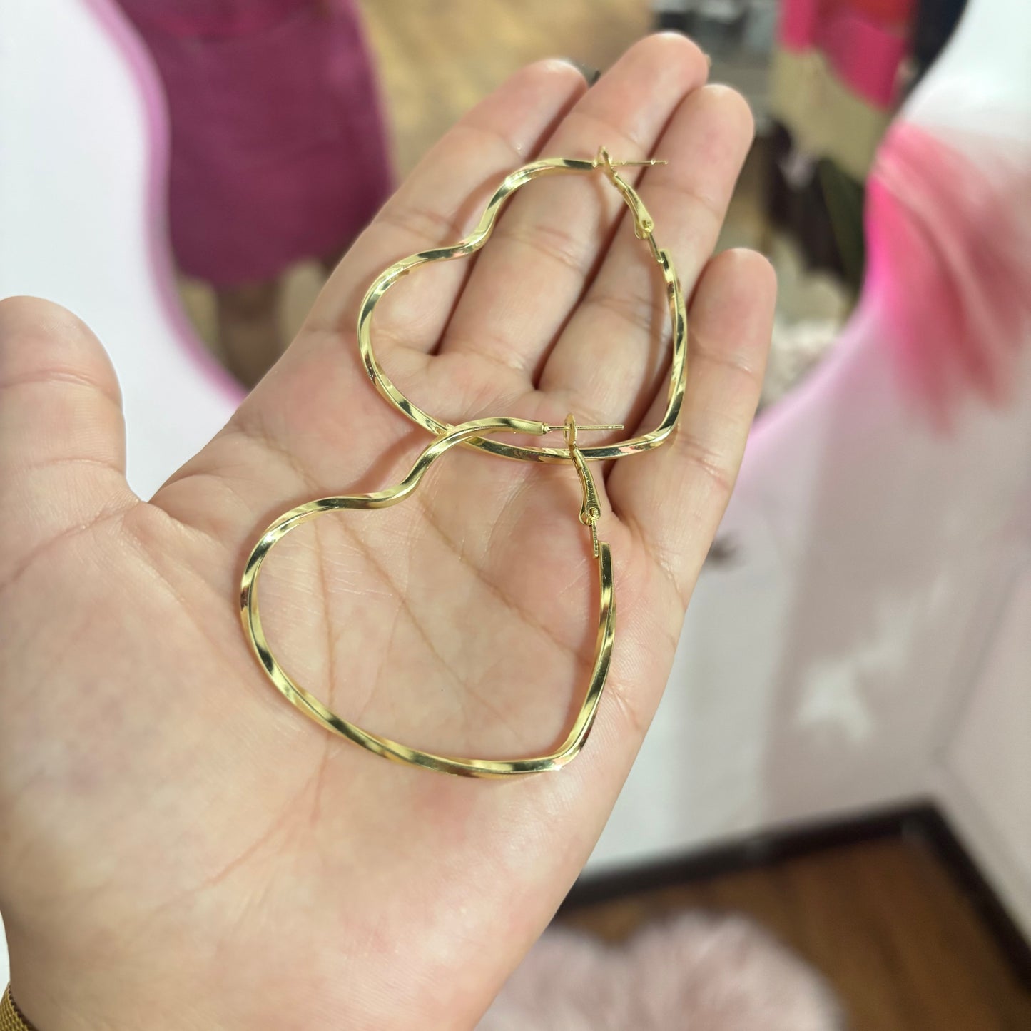 Arracadas Corazón Torcido