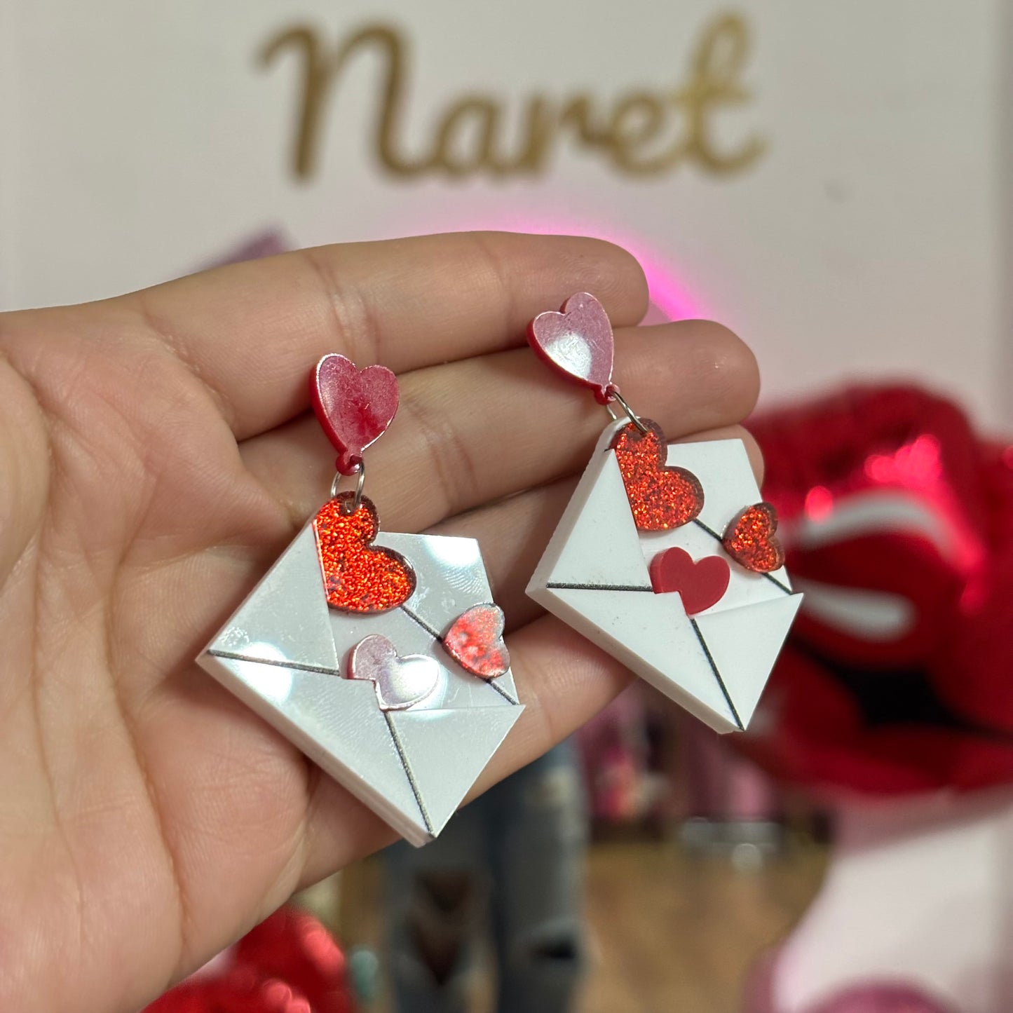 Aretes Cartas de amor