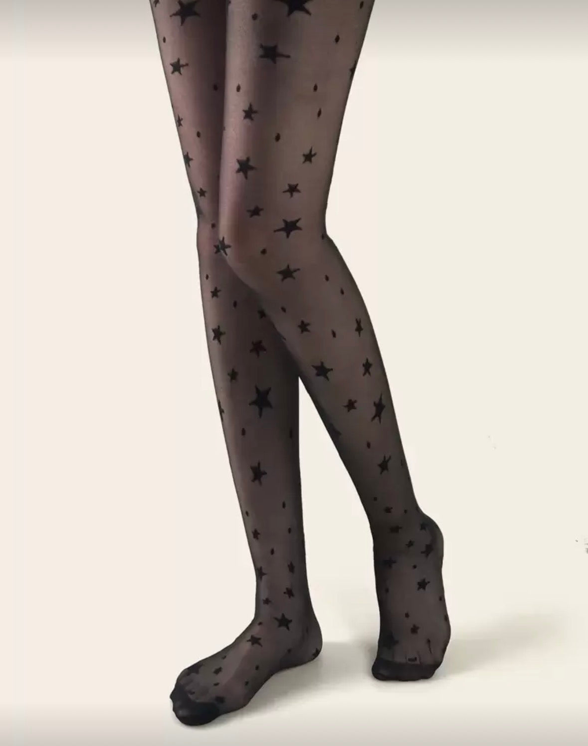 Pantimedias Estrellas Terciopelo