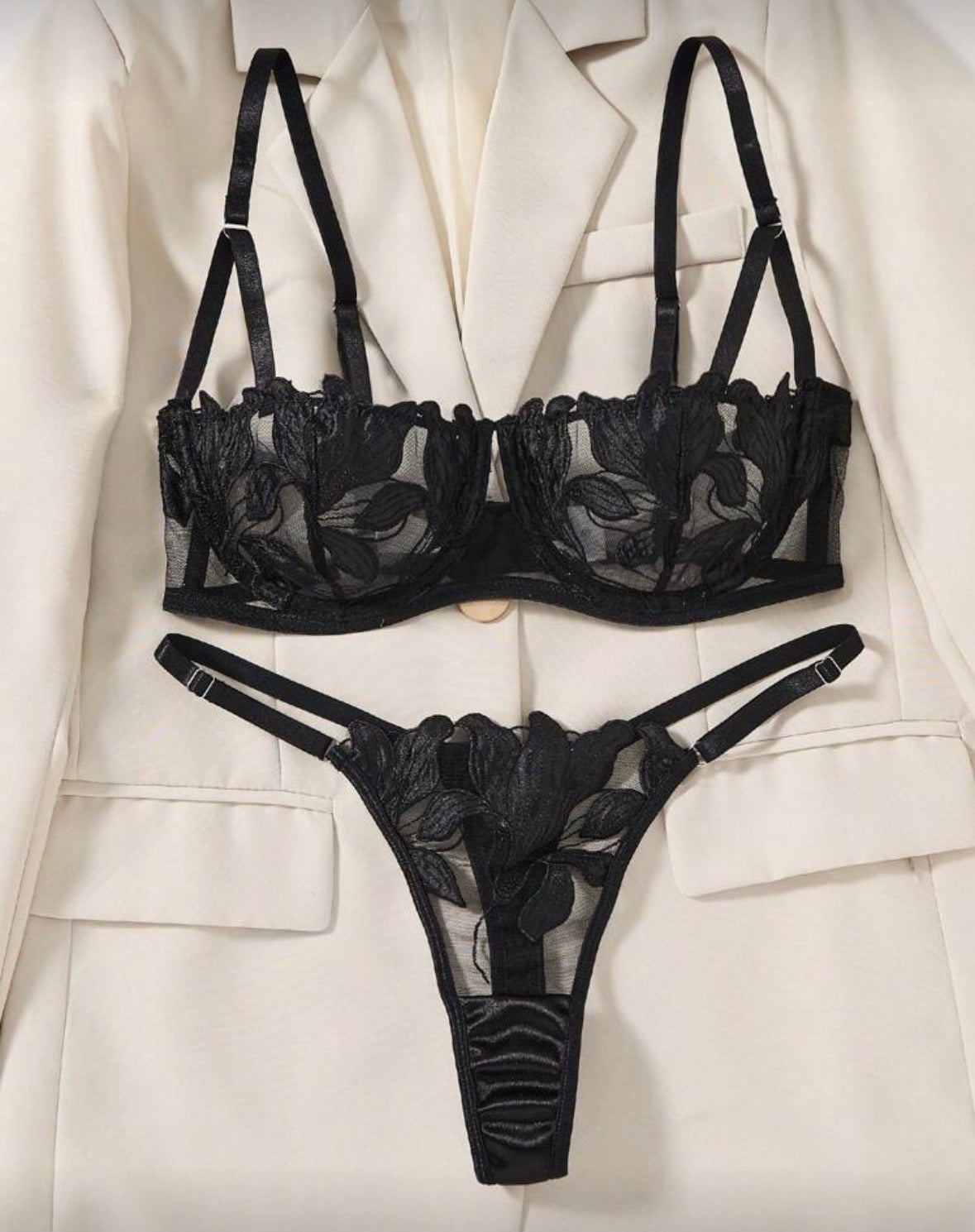 Lencería Wendy U Negro