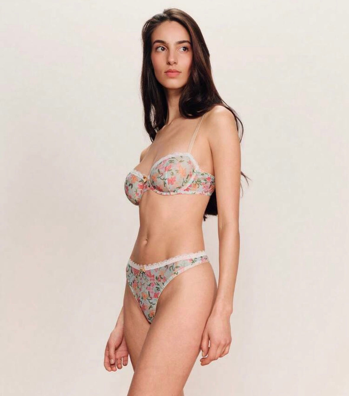 Lencería Mesh Floral