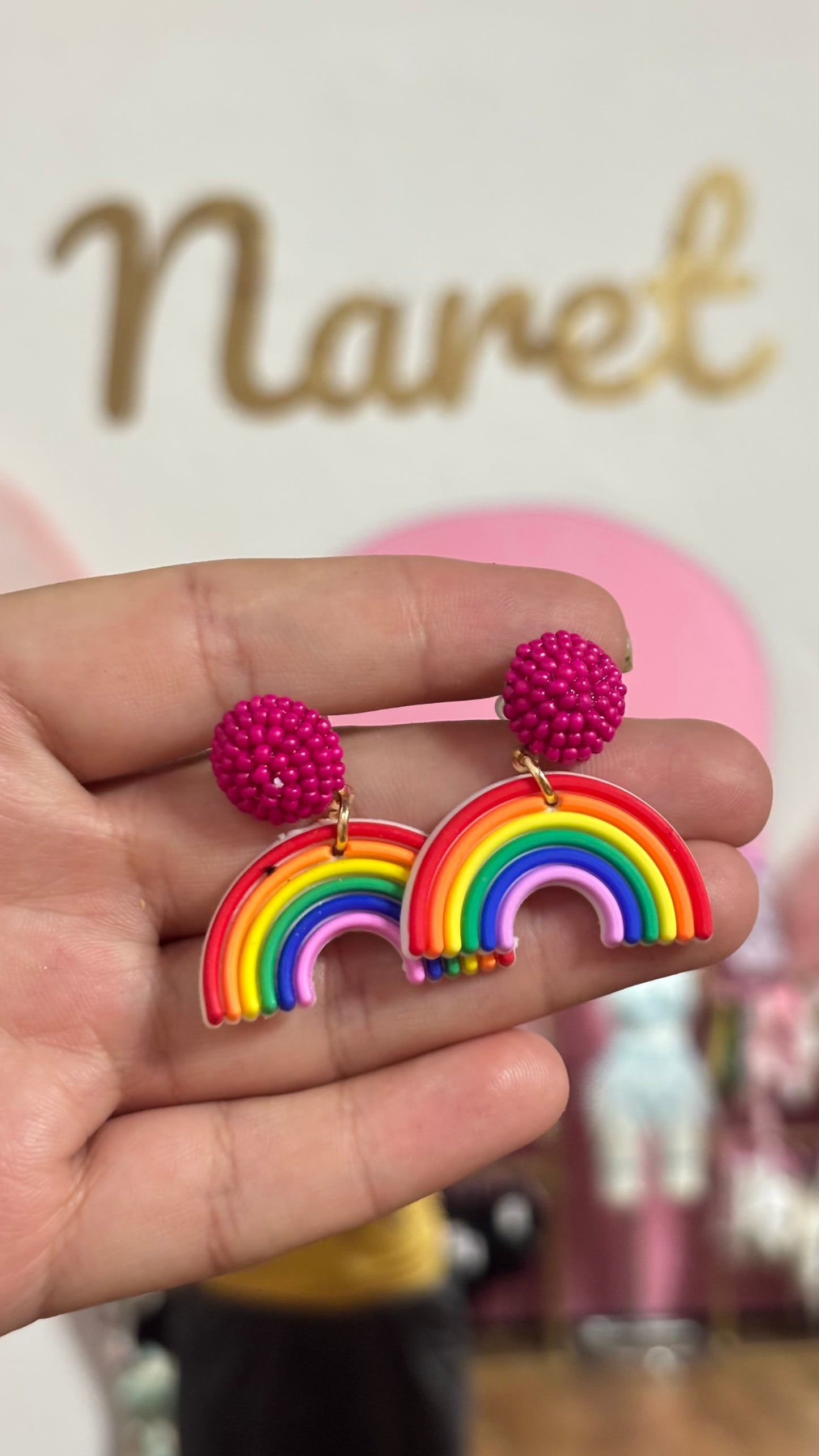 Aretes Arcoíris