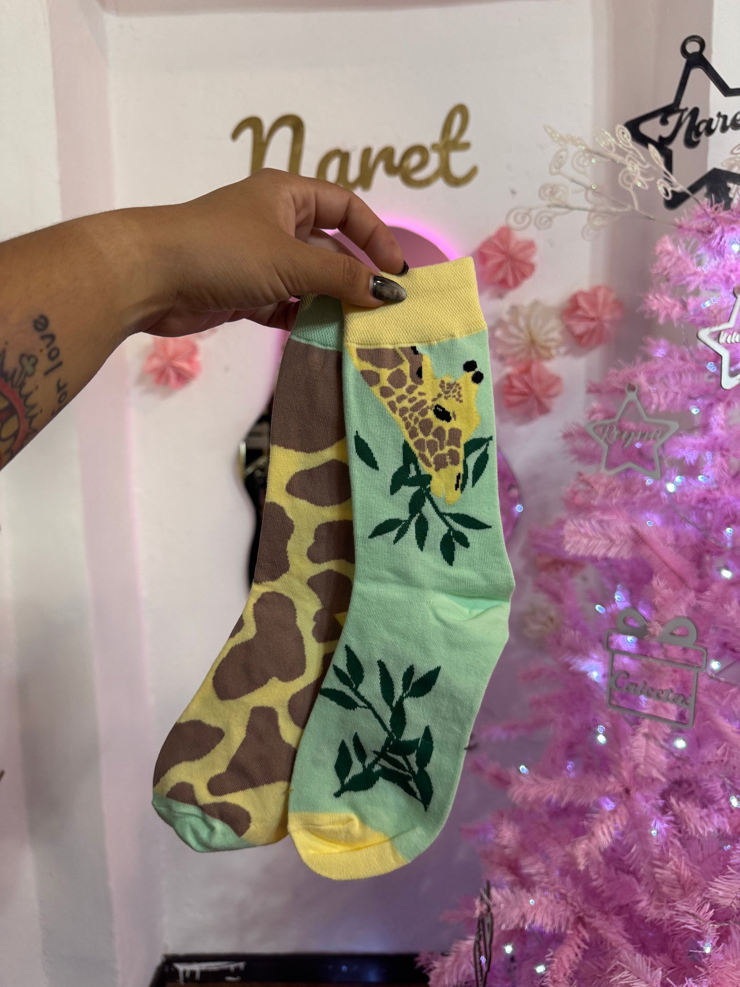 Calcetas Jirafas