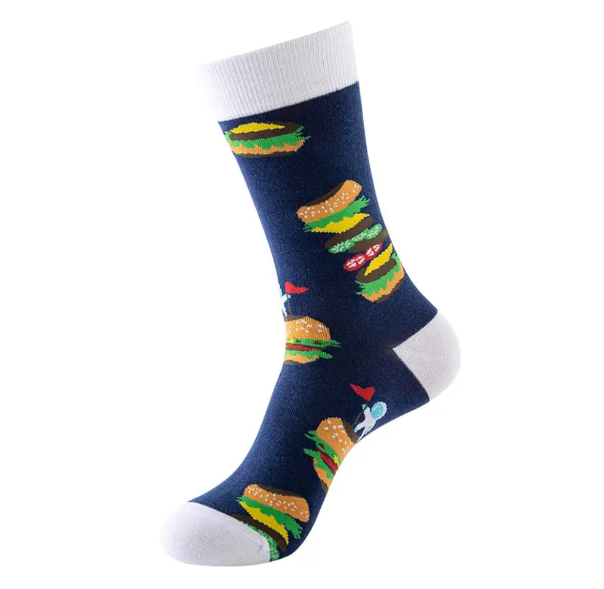 Calcetas Hamburguesas Galácticas