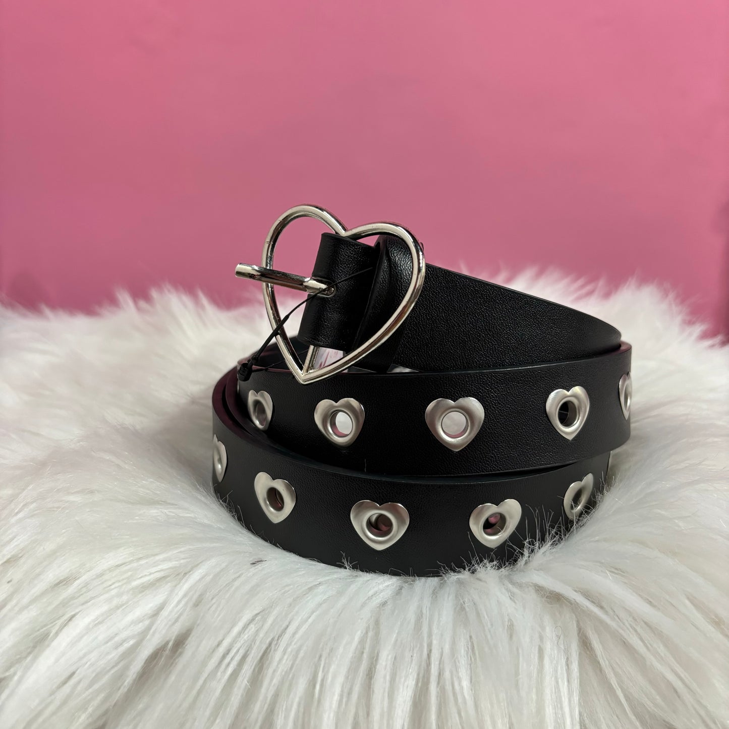 Cinturón Estoperoles Corazones