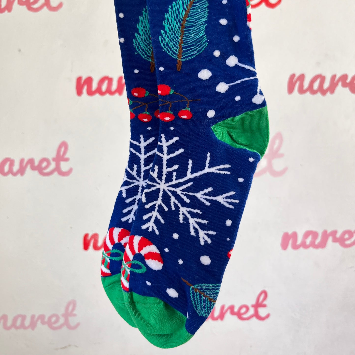 Calcetas Caramelos Navideños