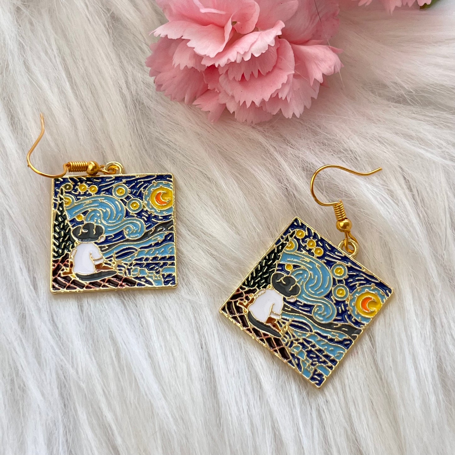 Aretes Noche Estrellada