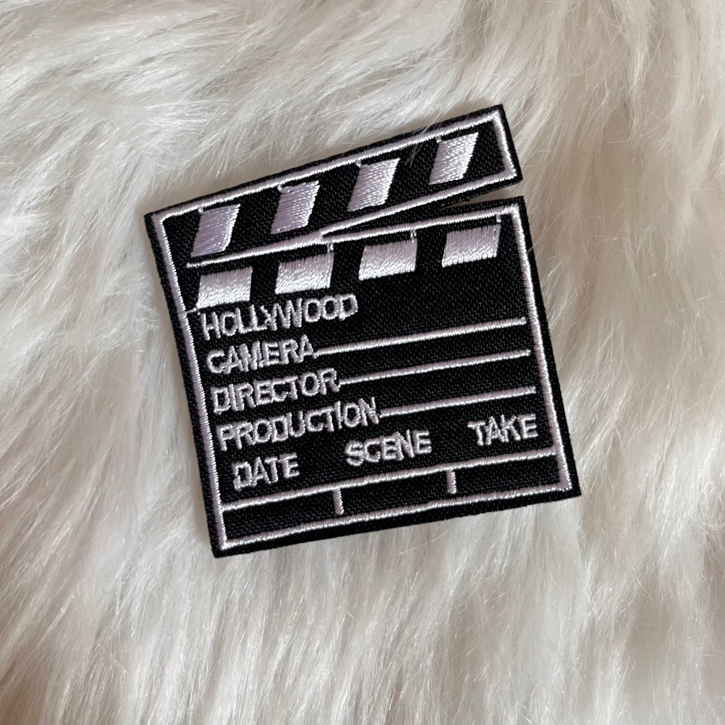 Parche Claqueta Cine