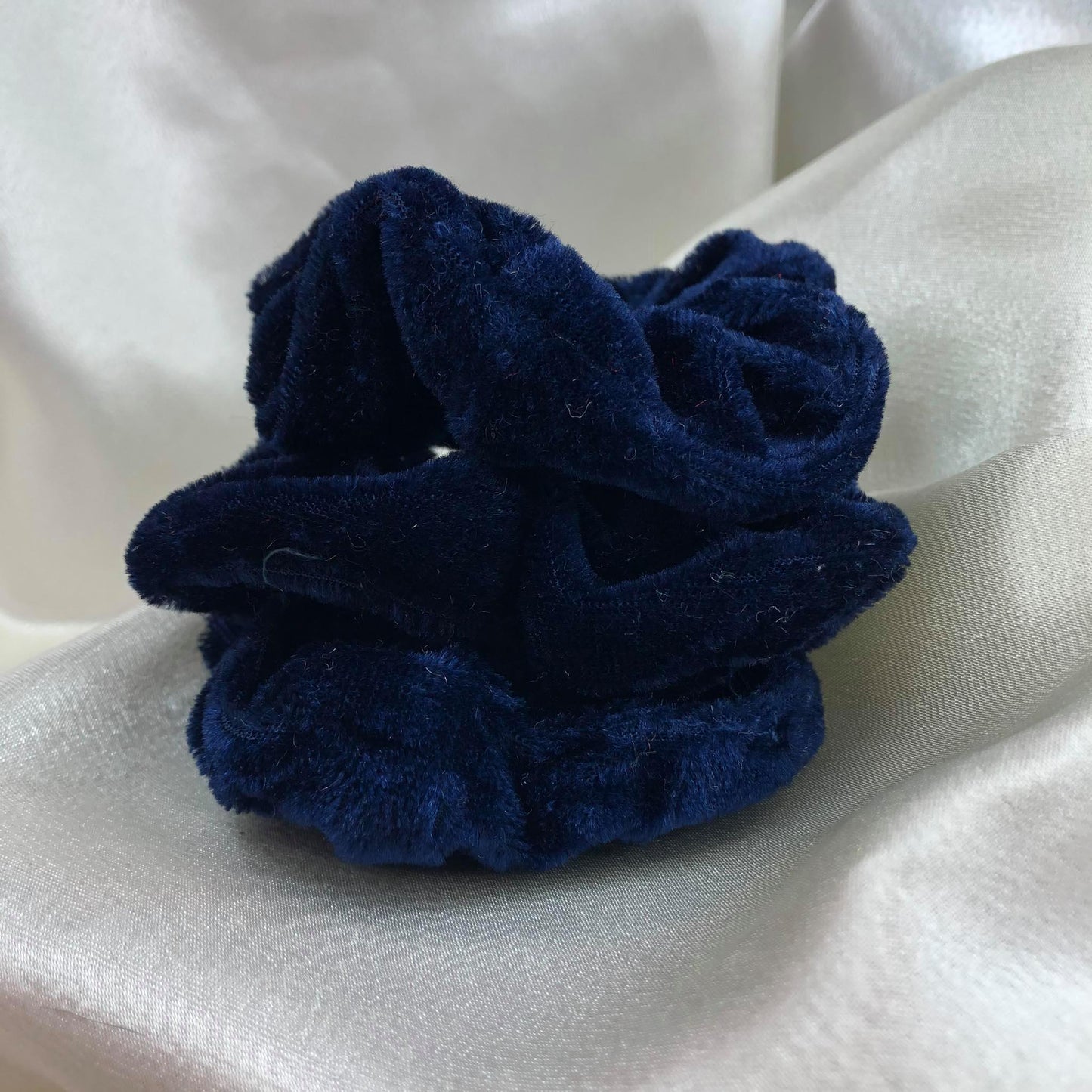 Scrunchie Velvet Azul