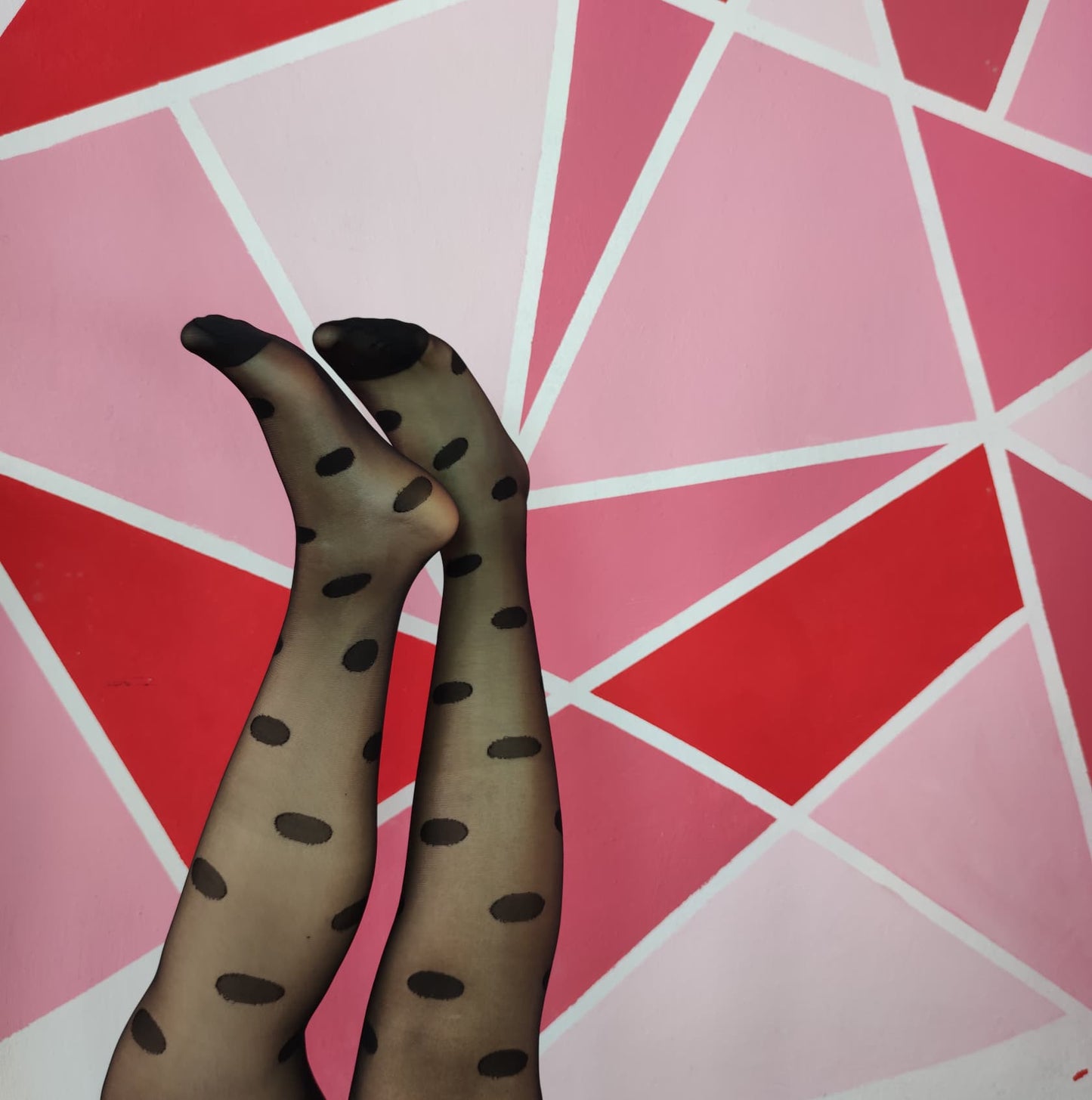 Pantimedias Polka Dots