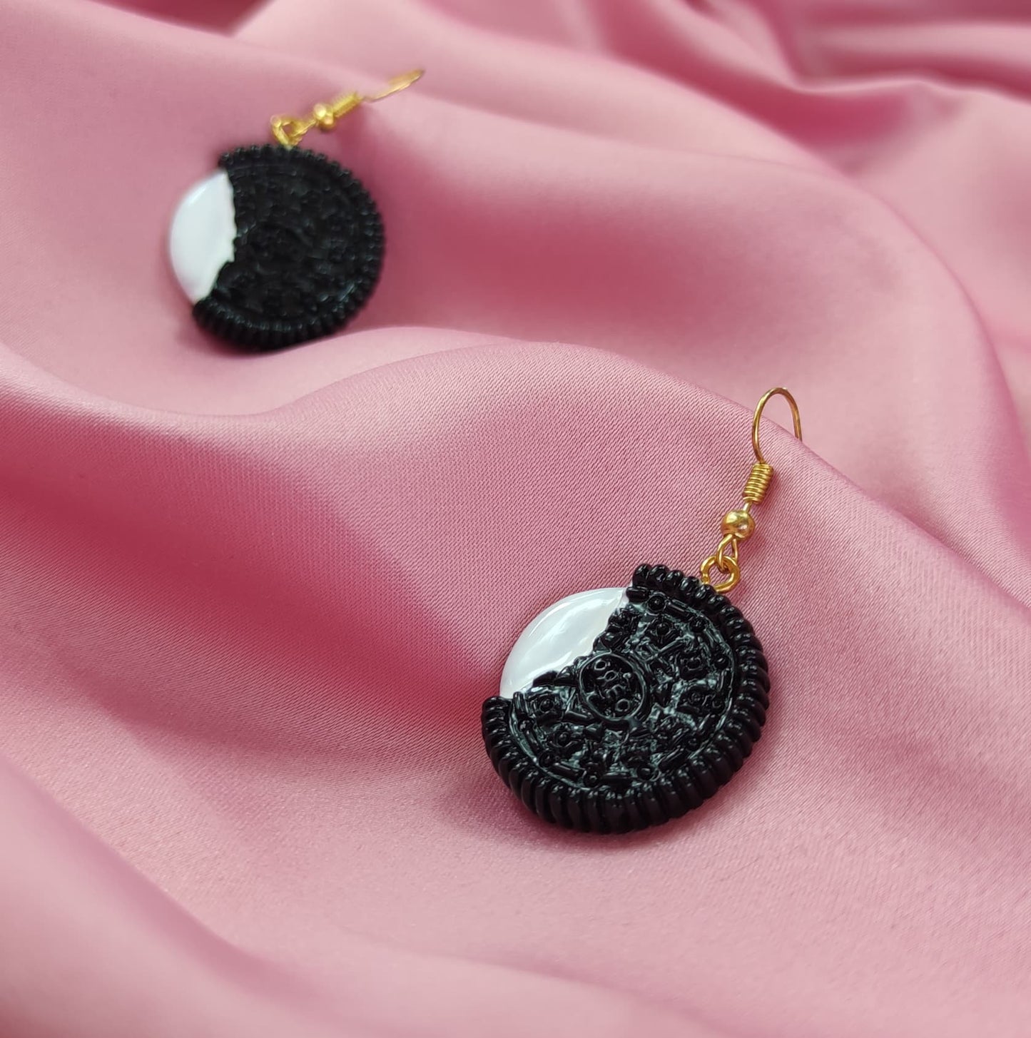 Aretes Galleta Oreo
