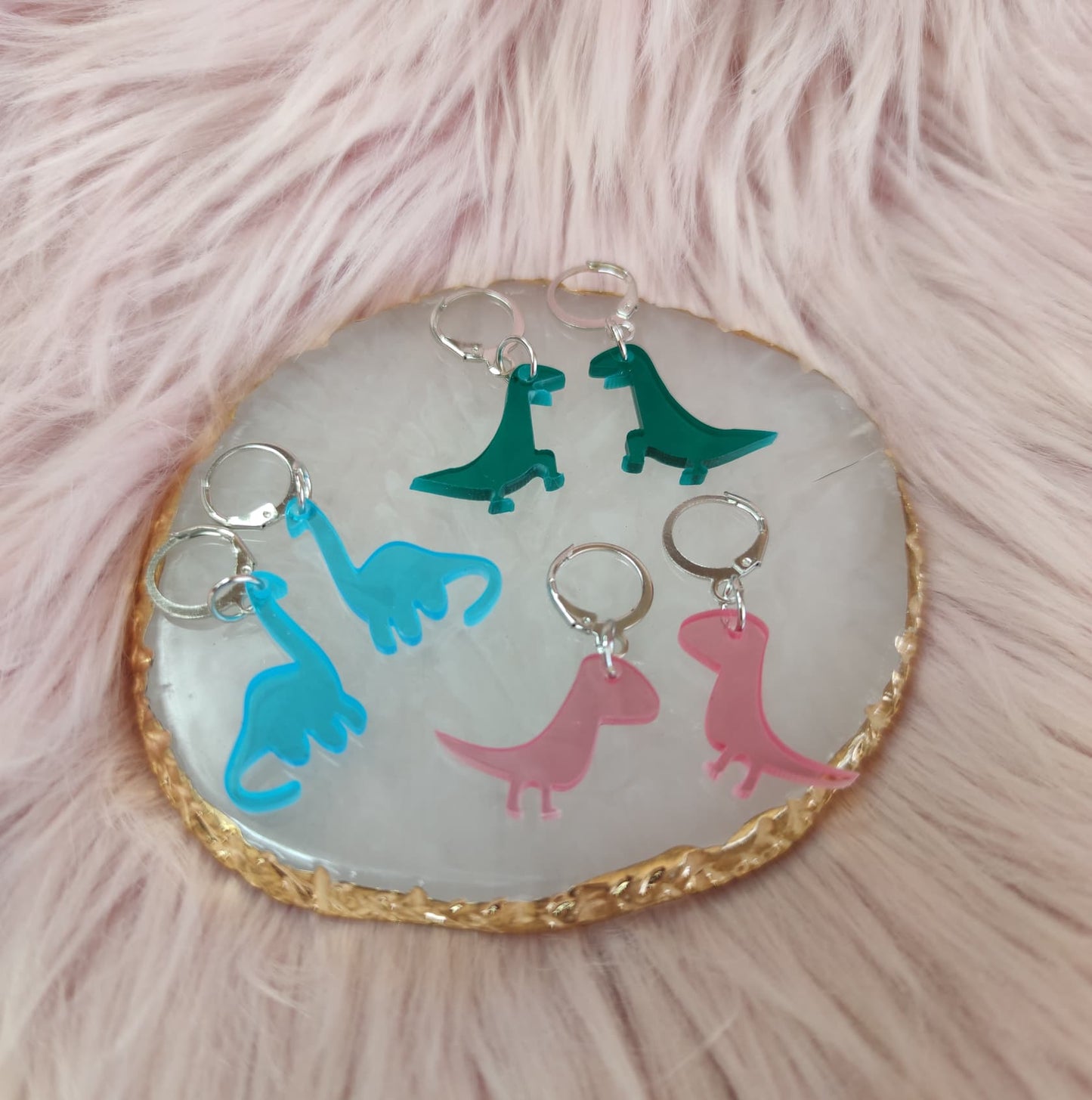 Aretes Dinosaurio