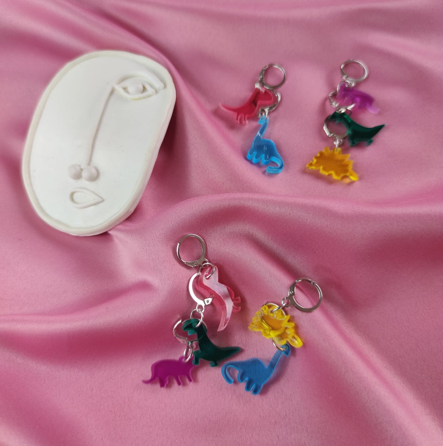 Aretes Dinosaurio