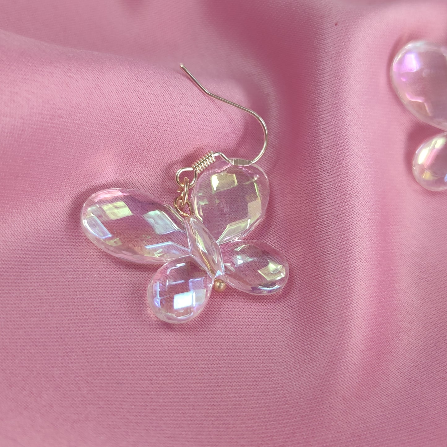 Aretes Mariposa Tornasol
