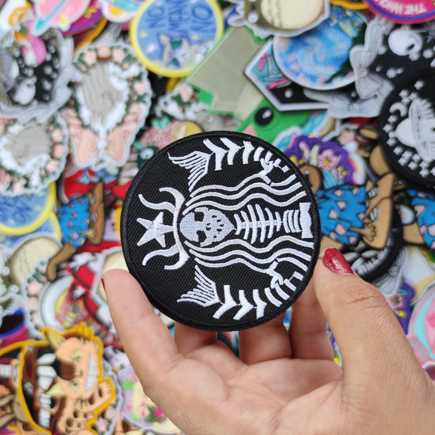 Parche Skull Mermaid