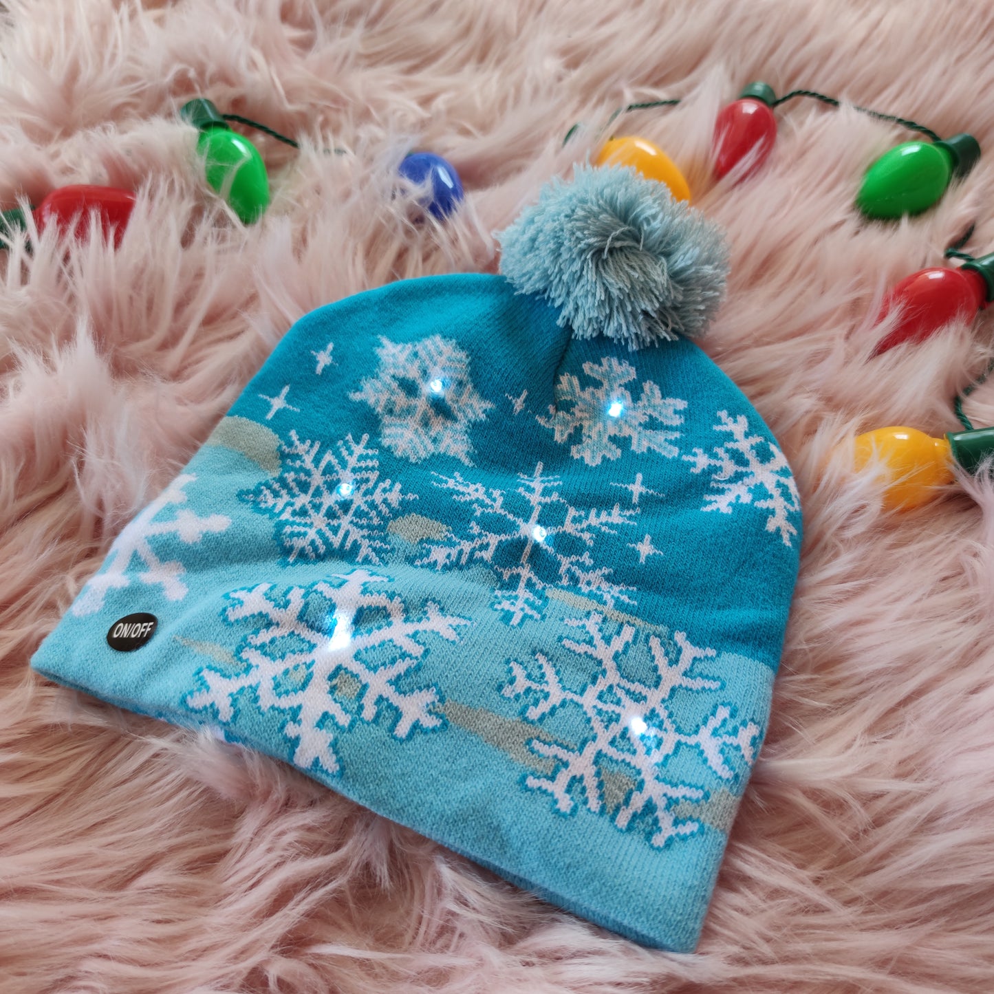 Gorro de Navidad con Luces