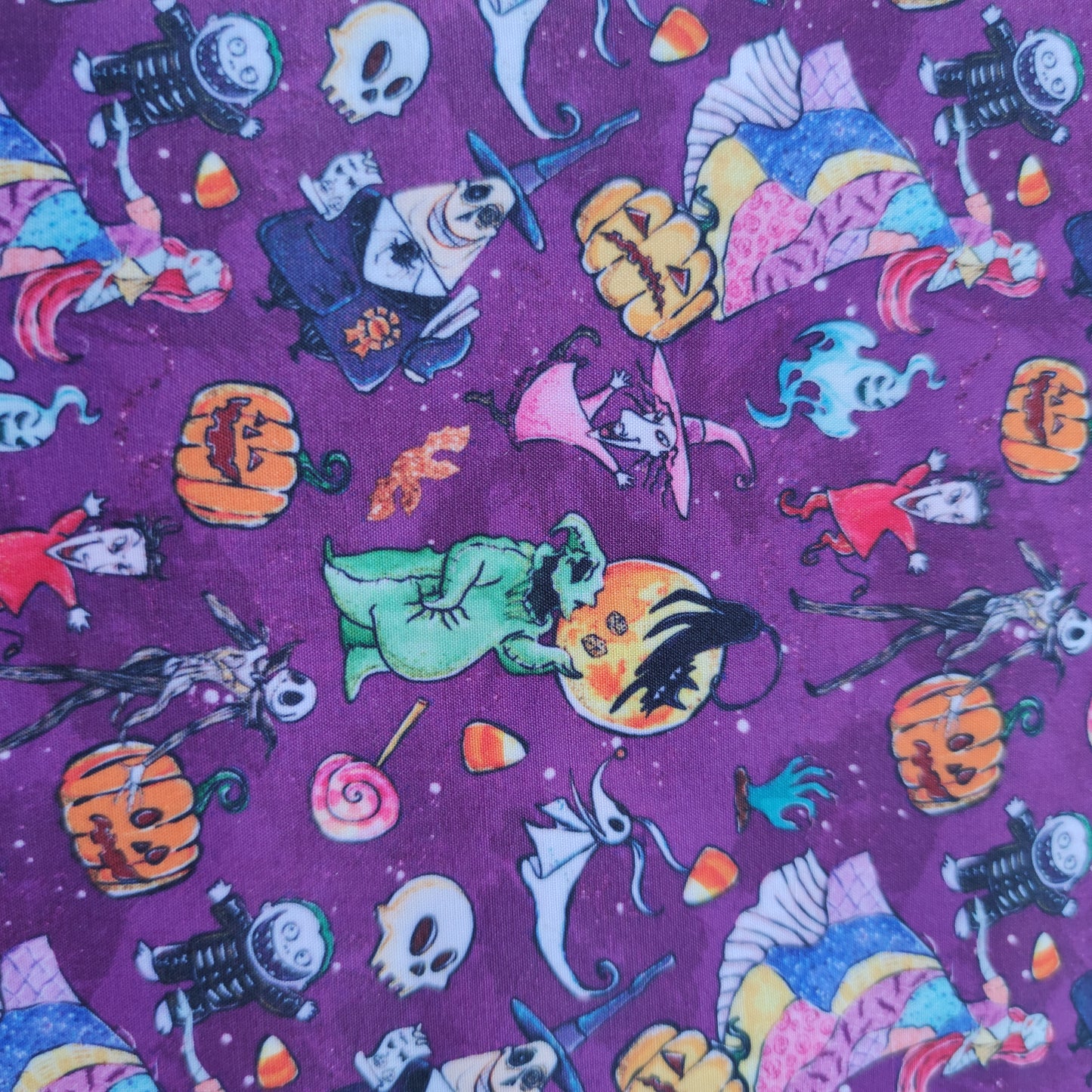 Cubrebocas Oogie Boogie