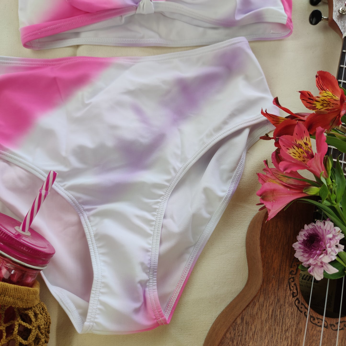 Bikini Morado Tie Dye