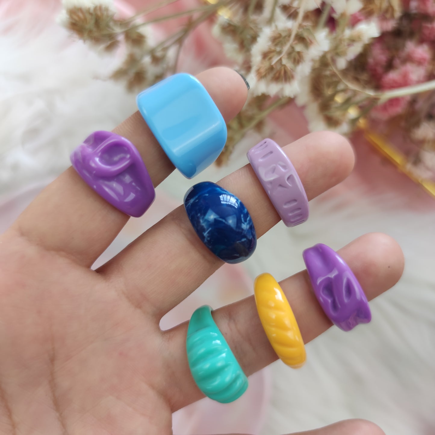 Anillos Chunky