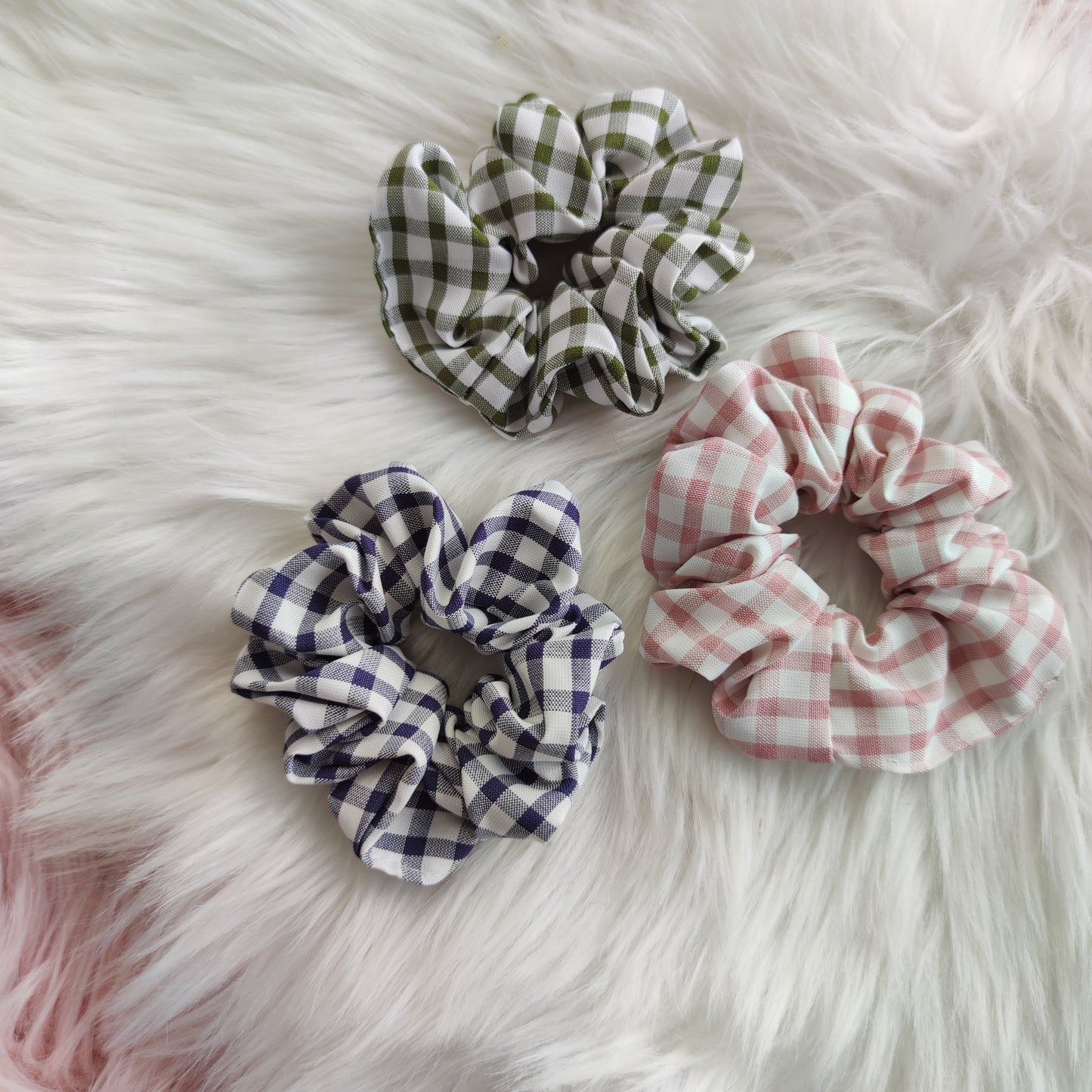 Set de Scrunchies Cuadros
