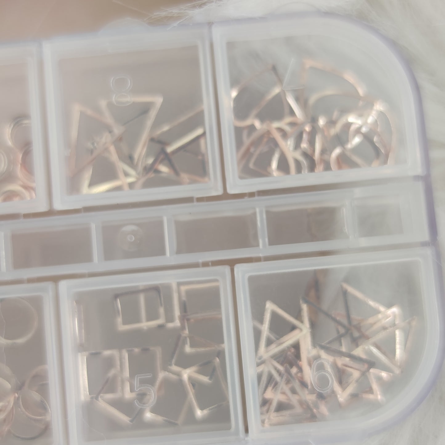 Aplicación Uñas Figuras Geométricas