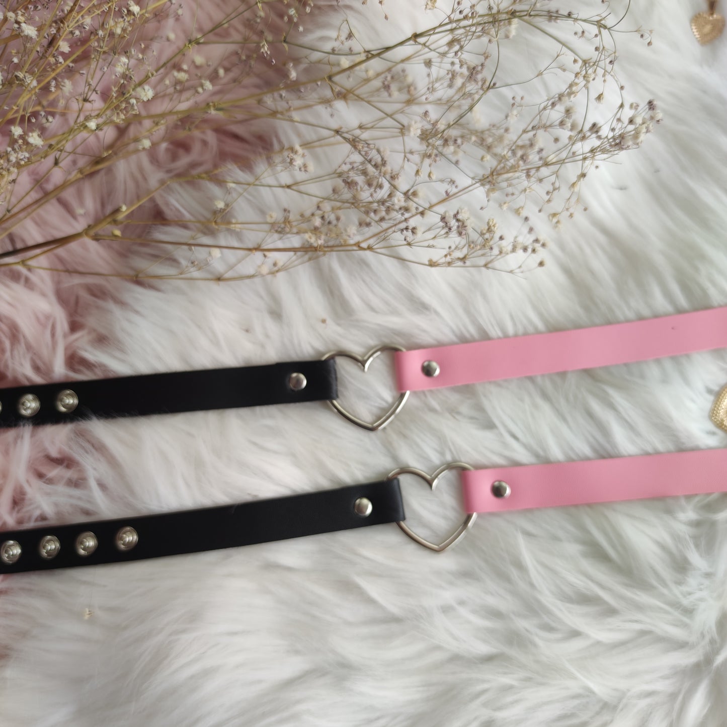 Chocker Heart Bicolor