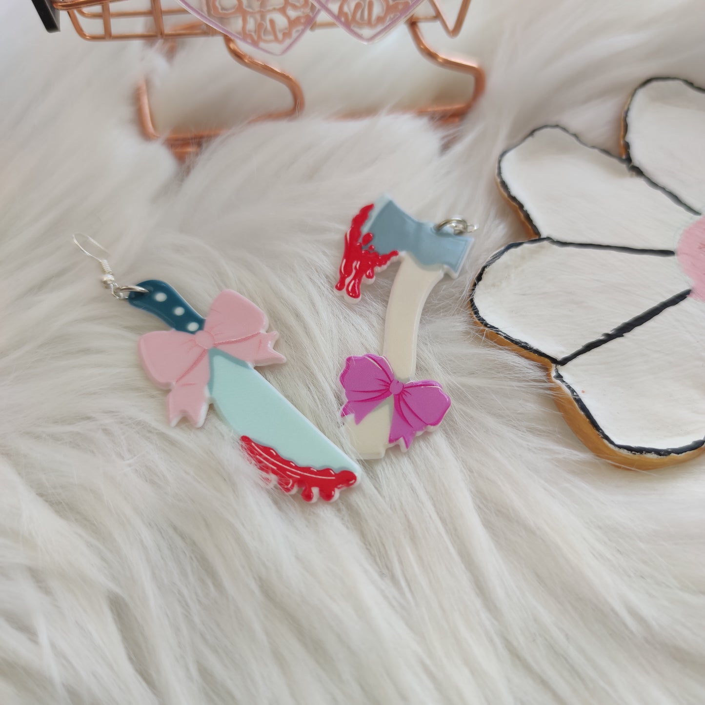 Aretes Espada y Hacha