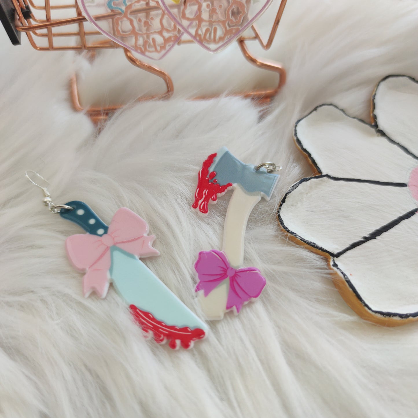 Aretes Espada y Hacha