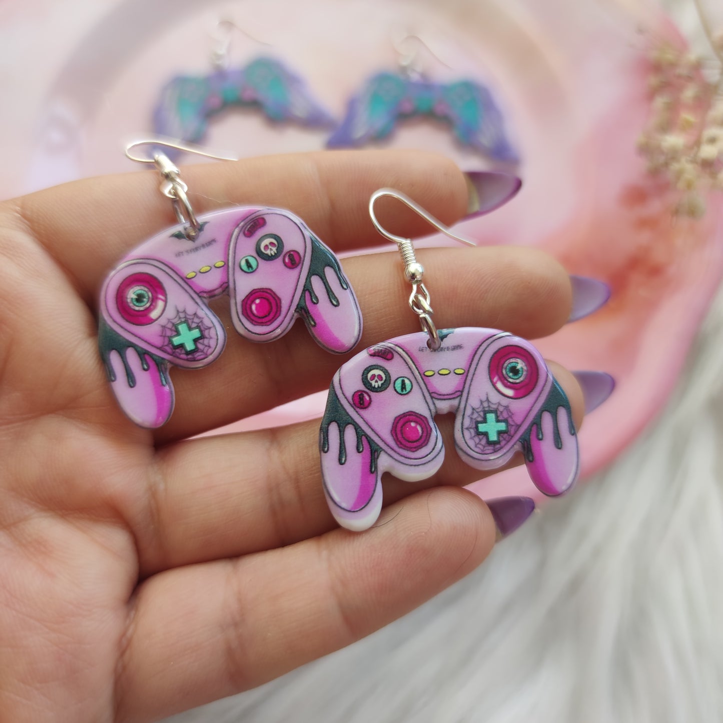 Aretes Halloween Joystick